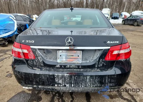 2013 Mercedes-Benz E 350 4Matic z USA, uszkodzony, nr VIN WDDHF8JB6DA700174